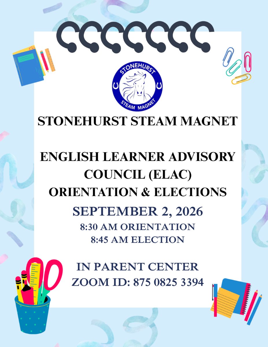 ELAC Flyer English